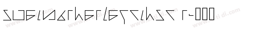 sweimarkerlegciksc r字体转换